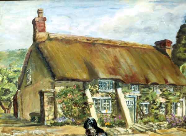 The old cottage (Longhouse) in Church Street