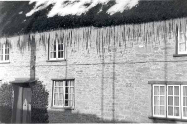 Icicles on The Retreat - 1963