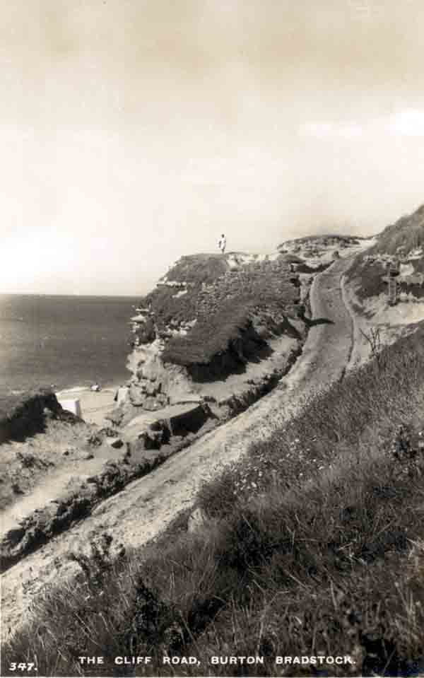 The old cliff road