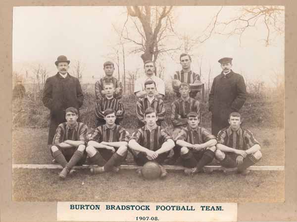Burton Bradstock football team 1907-1908
