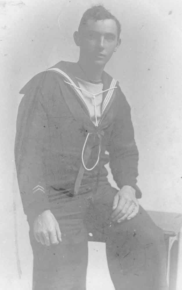 The Sailor (my grandfather) is Douglas Hawkins. (World War 1)