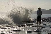 070615-Watching_the_waves_crash_ashore_on_Hive_Beach-Robert_Belbin