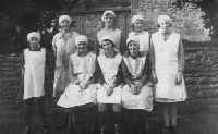 The school cookery class c1934