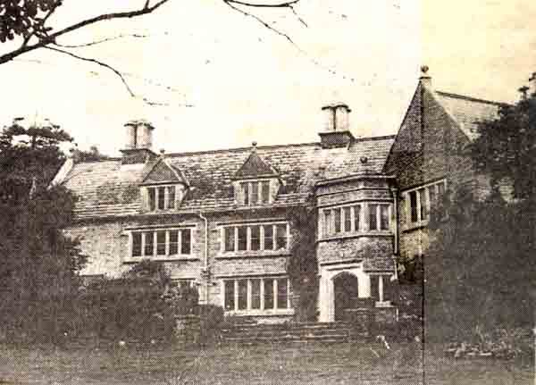 An old photo of Norburton Hall