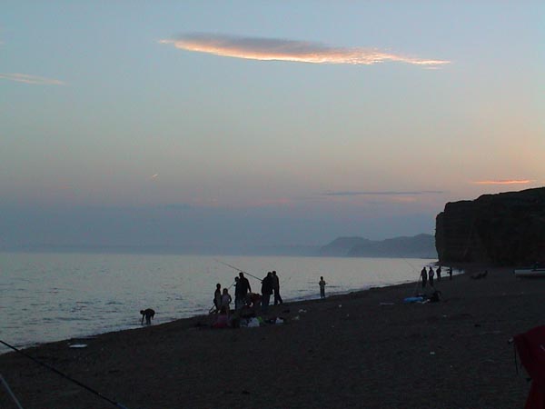 The end of a perfect day and a time to remember