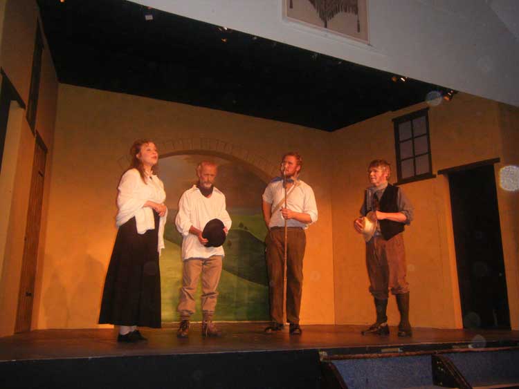 Emma, David, with David Powell as Joseph & Ian Ibbotson as Jan